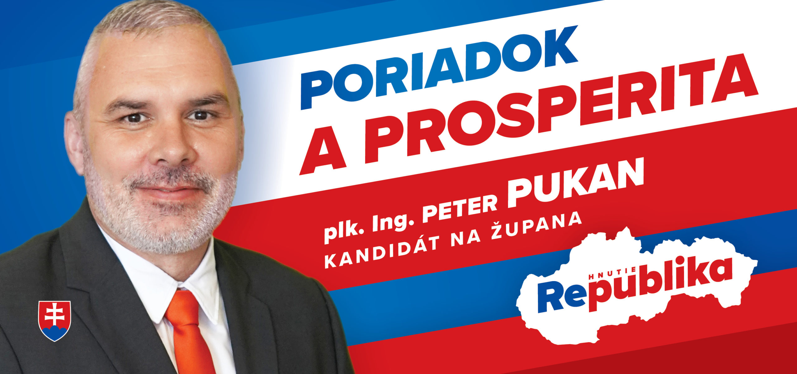Bilboard Peter Pukan kandidat na predsedu Nitrianskeho samospravneho kraja
