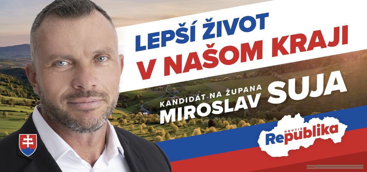 Miroslav Suja - kandidat na predsedu Banskobystrickeho samospravneho kraja
