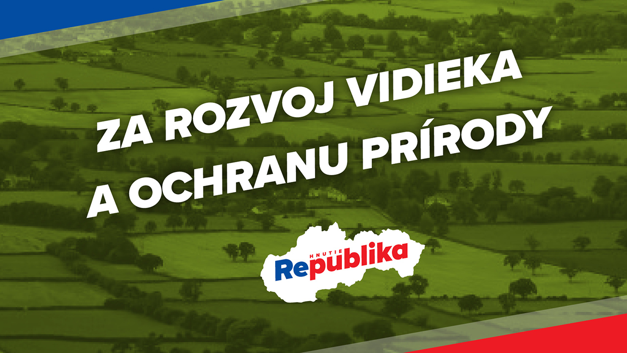 Predstavujeme ďalší silný odborný tím REPUBLIKY – obnova poľnohospodárstva a ochrana prírody sú naše priority! Slovensko je krajinu s významnou poľnohospodárskou a lesníckou históriou, ktorú chceme naplno zachovať a rozvíjať. Aspoň stručne: Obnovu poľnohospodárstva a posilnenie potravinovej sebestačnosti chceme dosiahnuť nielen zastabilizovaním súčasných poľnohospodárskych subjektov, ale aj podporou nových, najmä mladých a rodinných farmárov. V […]